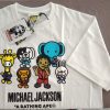 Bape X Michael Jackson T-Shirt